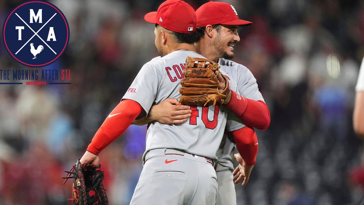 101espn's tweet image. Today on @TMASTL
- #STLCards get back in the win column in Denver
- Gabe DeArmond of @PowerMizzoucom at 9
- @MWellington3906 in studio
📺youtube.com/live/_md99R-5z…
🔊101espn.com/shows/the-morn…