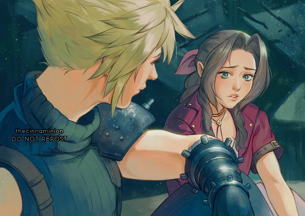 thecinnaminion's tweet image. &quot;So, Cloud...You were a SOLDIER: First Class,
right? ...Weird.&quot;
&quot;Really? What&apos;s weird about it?&quot;
&quot;Nothing, just that you were the same rank...as the first guy I ever loved.&quot;

#FF7Remake #Clerith