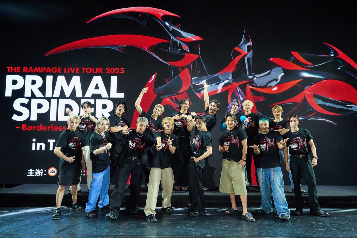 makoto_lo_olzzz's tweet photo. 謝謝台北的粉絲們❤︎
Thank you to all the fans in Taipei⭐︎
#THERAMPAGE #PRIMALSPIDER #TAIPEI https://t.co/oMe1jG0Q1Y
