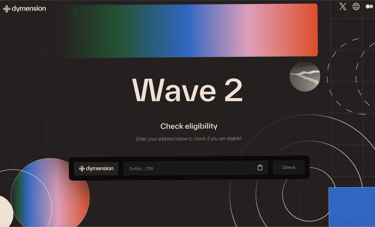 If you participated in S1 - Genesis Rolldrop
S2 is now open for you!

portal.dymension.xyz/season-two

Read more 🧵