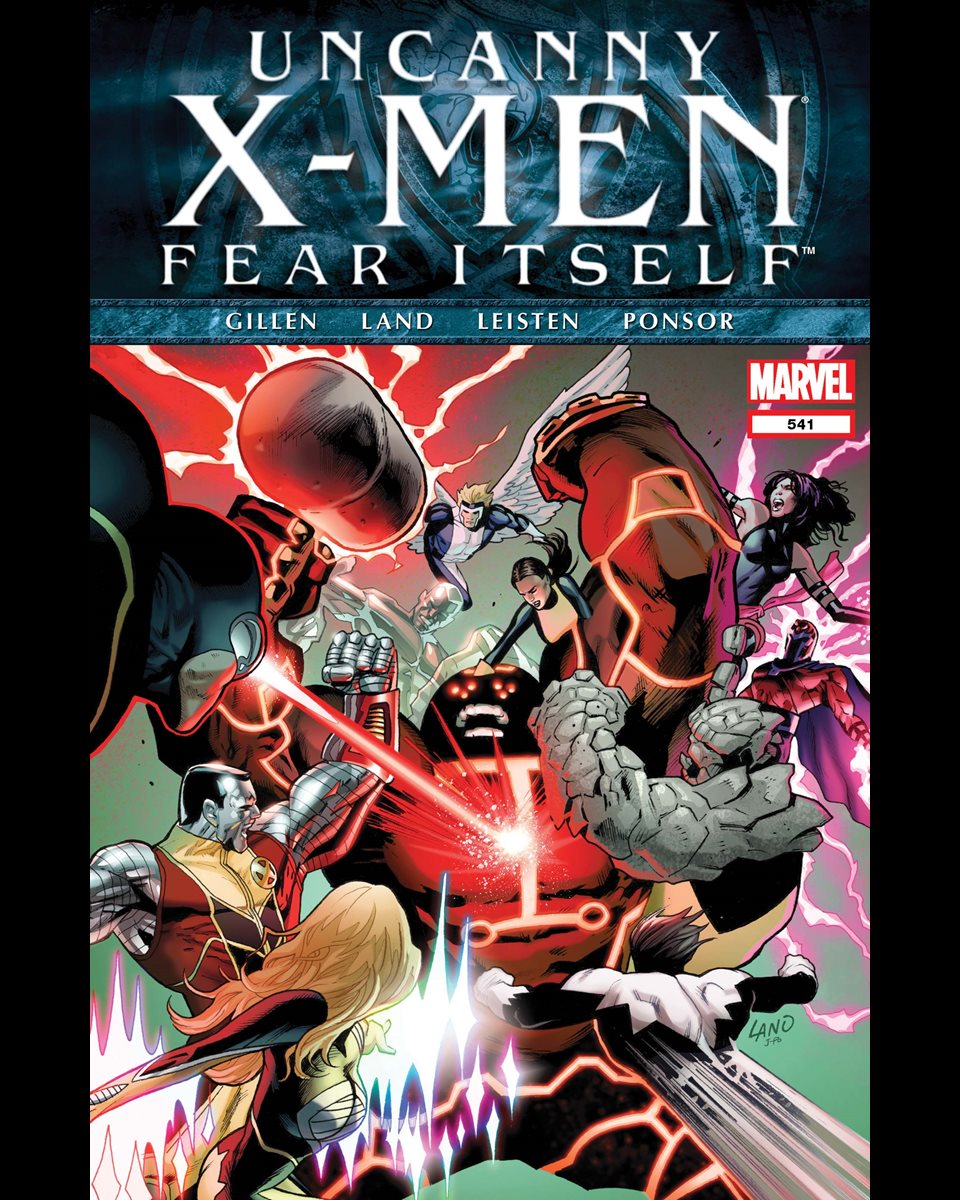 ClassicXMen's tweet image. Uncanny X-Men #541 from July 2011.
Cain Marko has become imbued with the power of the Worthy! The X-Men could barely handle the Juggernaut - how can they hope to save San Francisco from the wrath of Kuurth, Breaker of Stone?