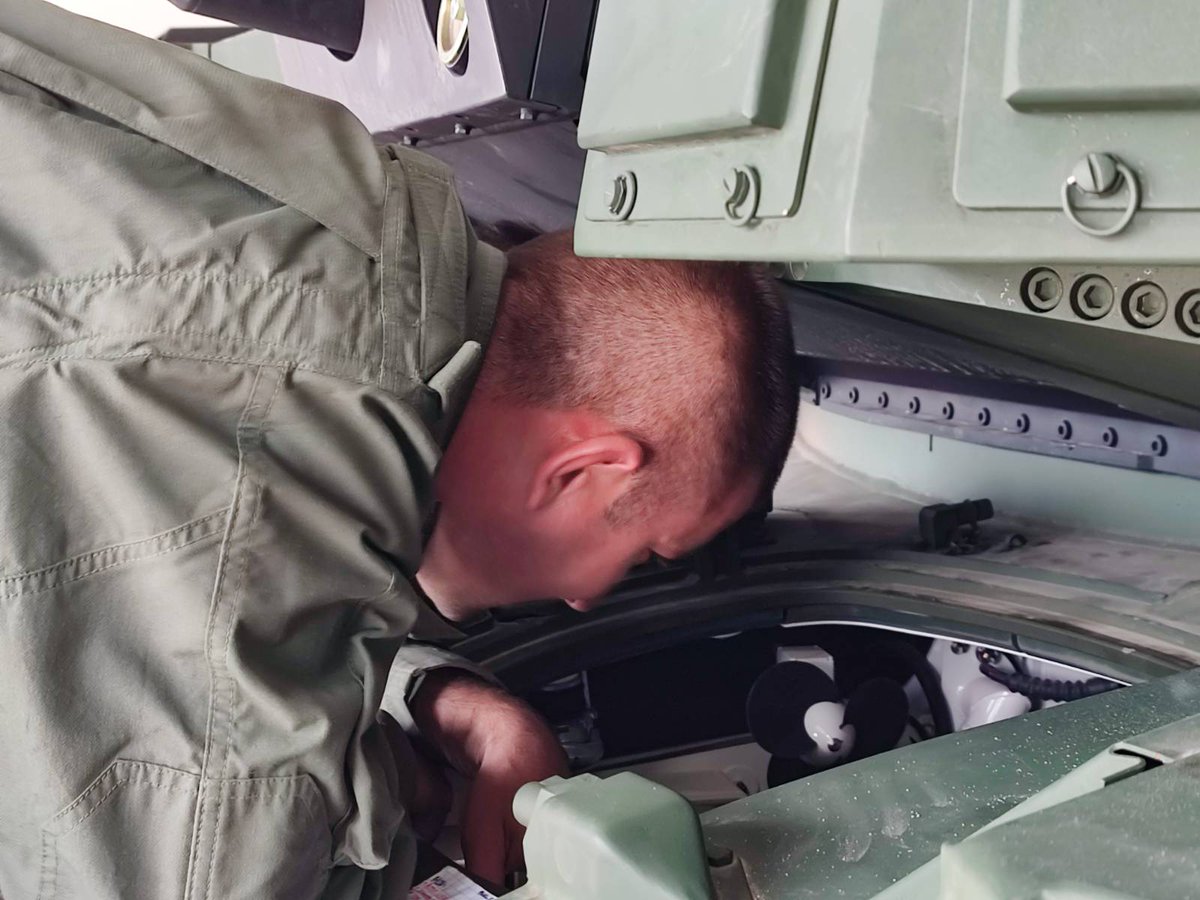 W #9BKPAnc trwa szkolenie załóg K2 Black Panther.

📷 Marta Hajkowicz