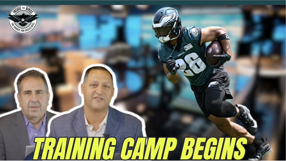 InsideBirds's tweet image. #Eagles announce front office changes on the eve of training camp.
@caplannfl + @GeoffPMosher discuss Joe Douglas' return, and why the first few weeks of camp are structured a certain way on "Inside The Birds."
Pod: tinyurl.com/88xe8by7