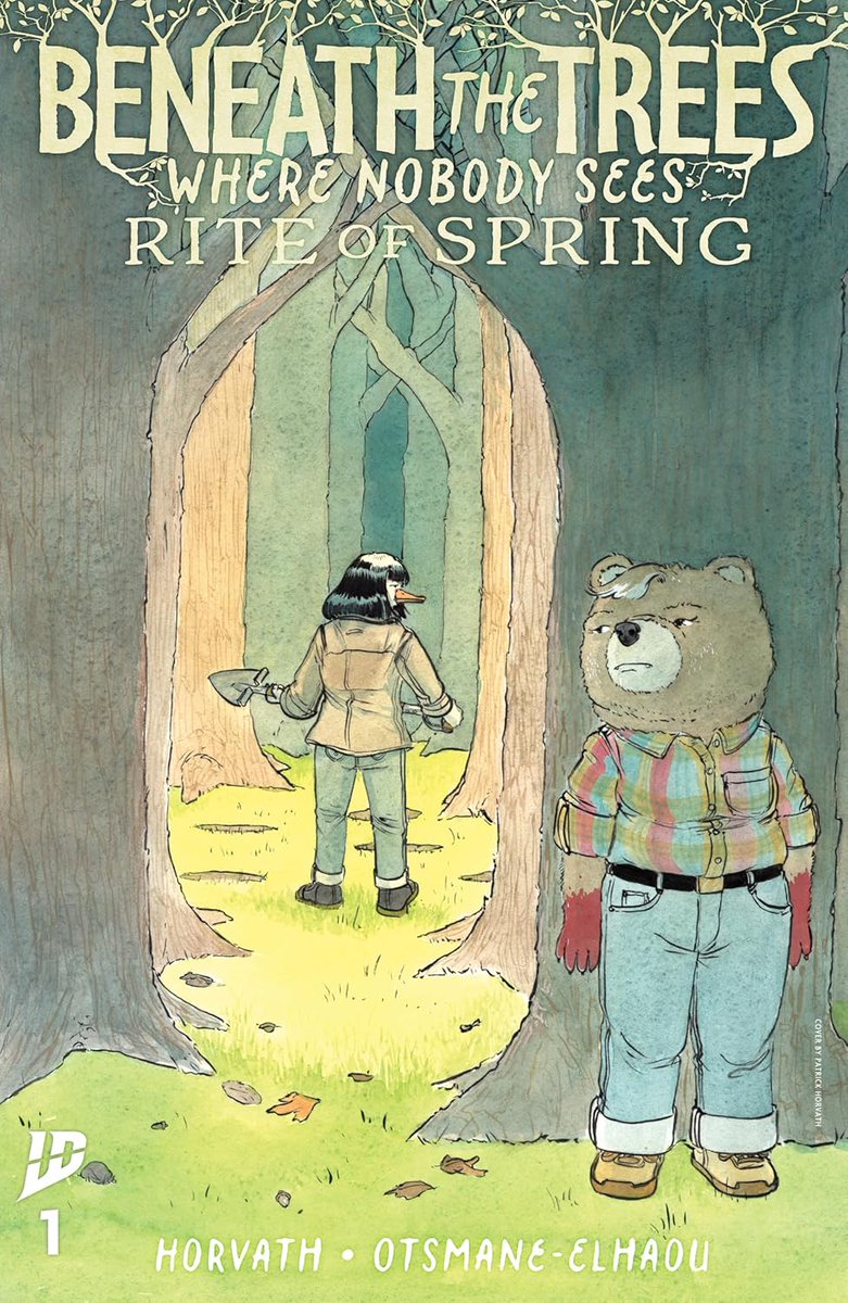 thetonyisabella's tweet image. THINGS THAT MAKE ME HAPPY: Beneath the Trees Where Nobody Sees: Rite of Spring #1 by Patrick Horvath starts a six-issue sequel to the horror hit as a woman searches for her missing brother. I’m reading it on Kindle because I can’t wait for the trade. 7-21-25.