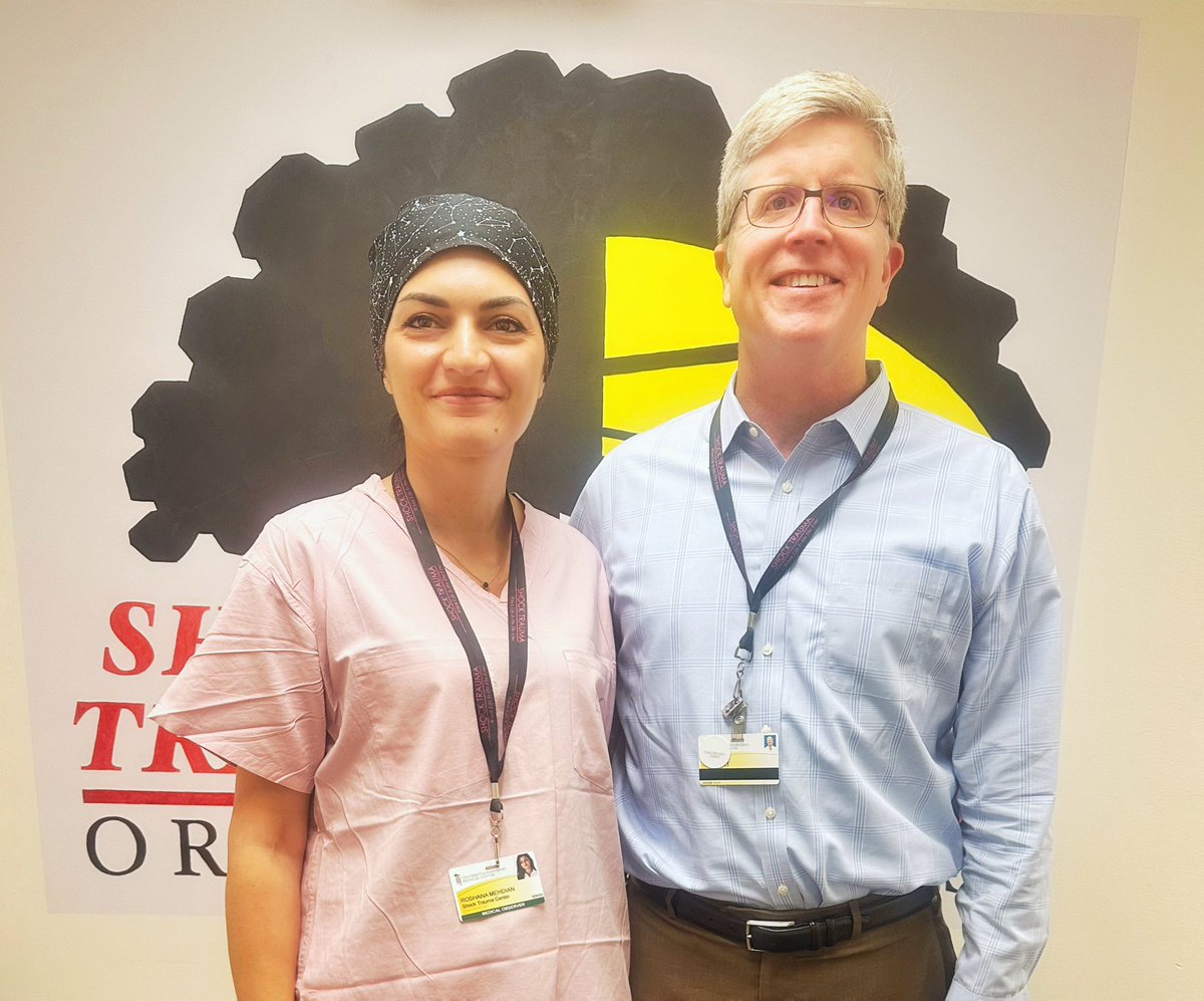 RoshanaMN's tweet image. My British Orthopaedic Association International Travelling Fellowship USA first leg begins at THE Home of Trauma:
Shock Trauma, UMMS, Baltimore 🦴🔨
My time here with Professor Bob O’Toole, Dr Gage and Dr Nascone and has been both beyond inspiring and eye opening!