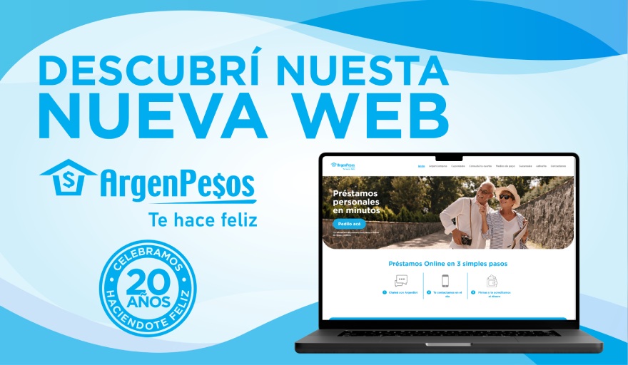 #NACIONALES | #ArgenPesos renueva su sitio web y da un paso más en su estrategia digital

🔵La nueva plataforma fue diseñada para ofrecer una experiencia de usuario más ágil, moderna y cercana, alineada con las nuevas necesidades digitales.

📎+Info: tinyurl.com/yzp8cn34