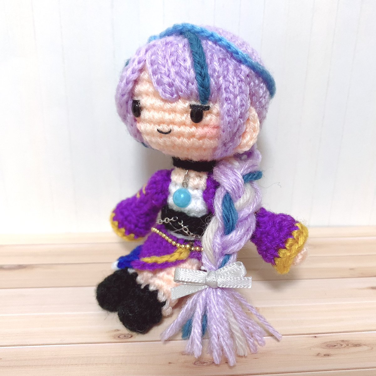 amidoll_planet2's tweet image. 【#あみぐるみオーダーメイド 】
Vライバーのライラ・クエーロ様よりご依頼を頂き立体化させていただきました〜!
ジト目やチェーンの装飾がミステリアスな雰囲気✨
素敵なご依頼をありがとうございました!
#amidollplanet #あみプラ #あみぐるみ
オーダーメイドについて⬇️
ameblo.jp/amidoll-planet…