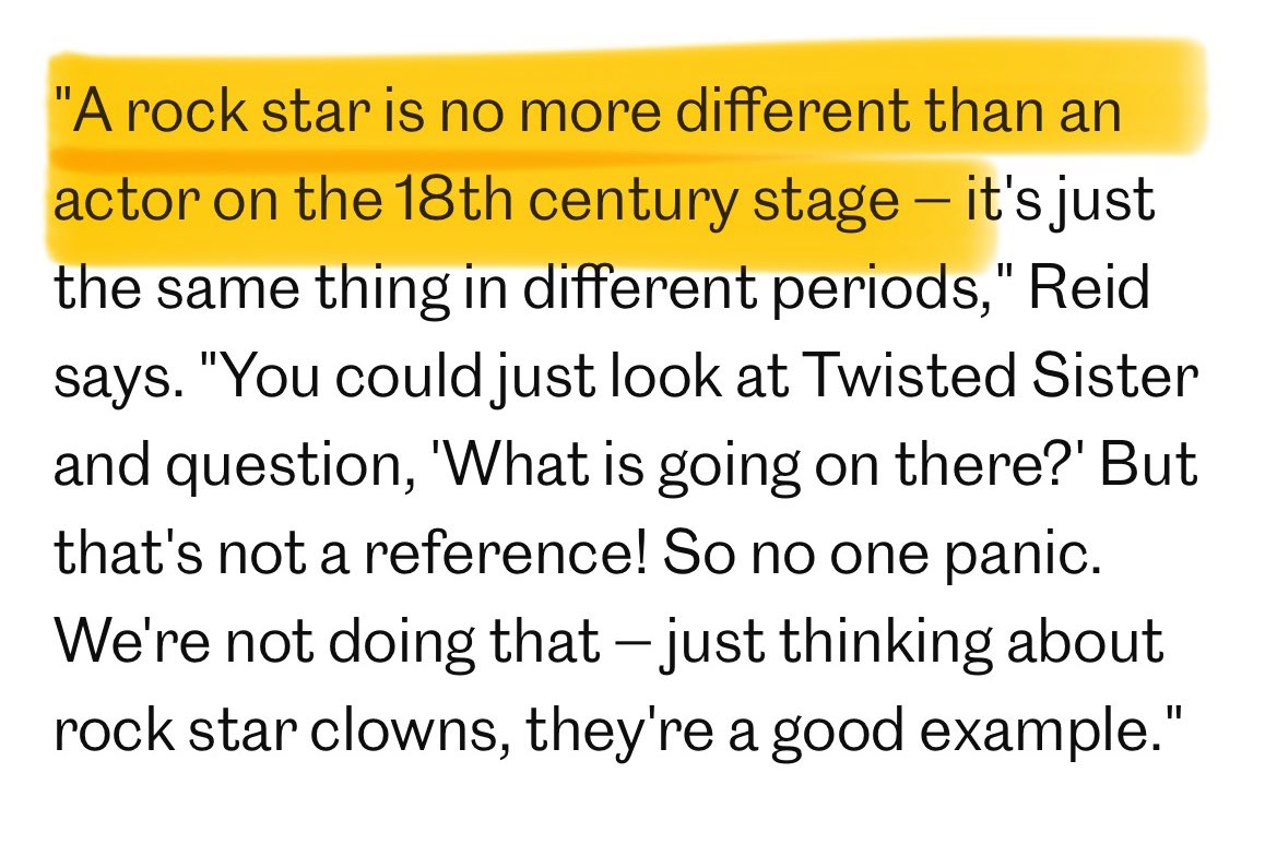 bratIestat's tweet image. between what rolin says about “singing songs that you have buried inside yourself for 250 years has begun to crack open things, and the past and the present begin to emerge” and this… are going to see lestat being lelio again and i don’t feel normal about this