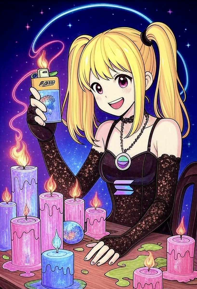 Candleman1957's tweet image. Good morning, I just hired my new candlemaker, Ani! 🕯️
$ANI $SOL @bonk_fun