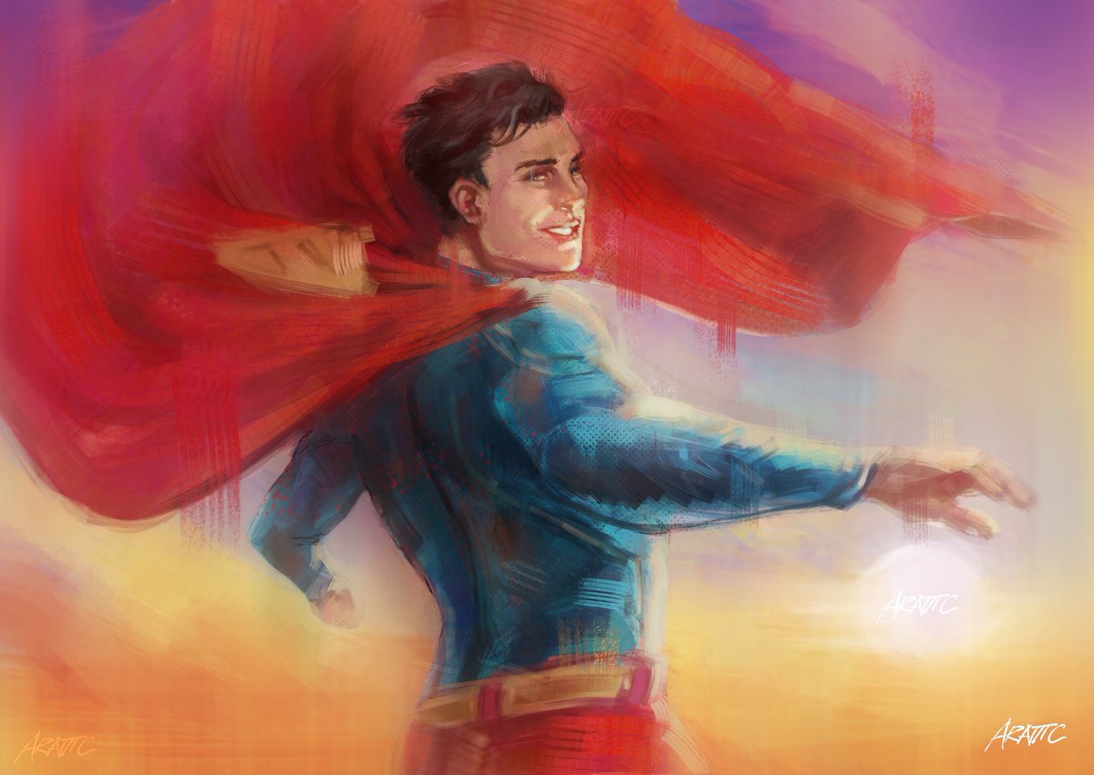 arattic's tweet photo. It’s the punkrocker man #Superman https://t.co/Tr5wBQ0okt