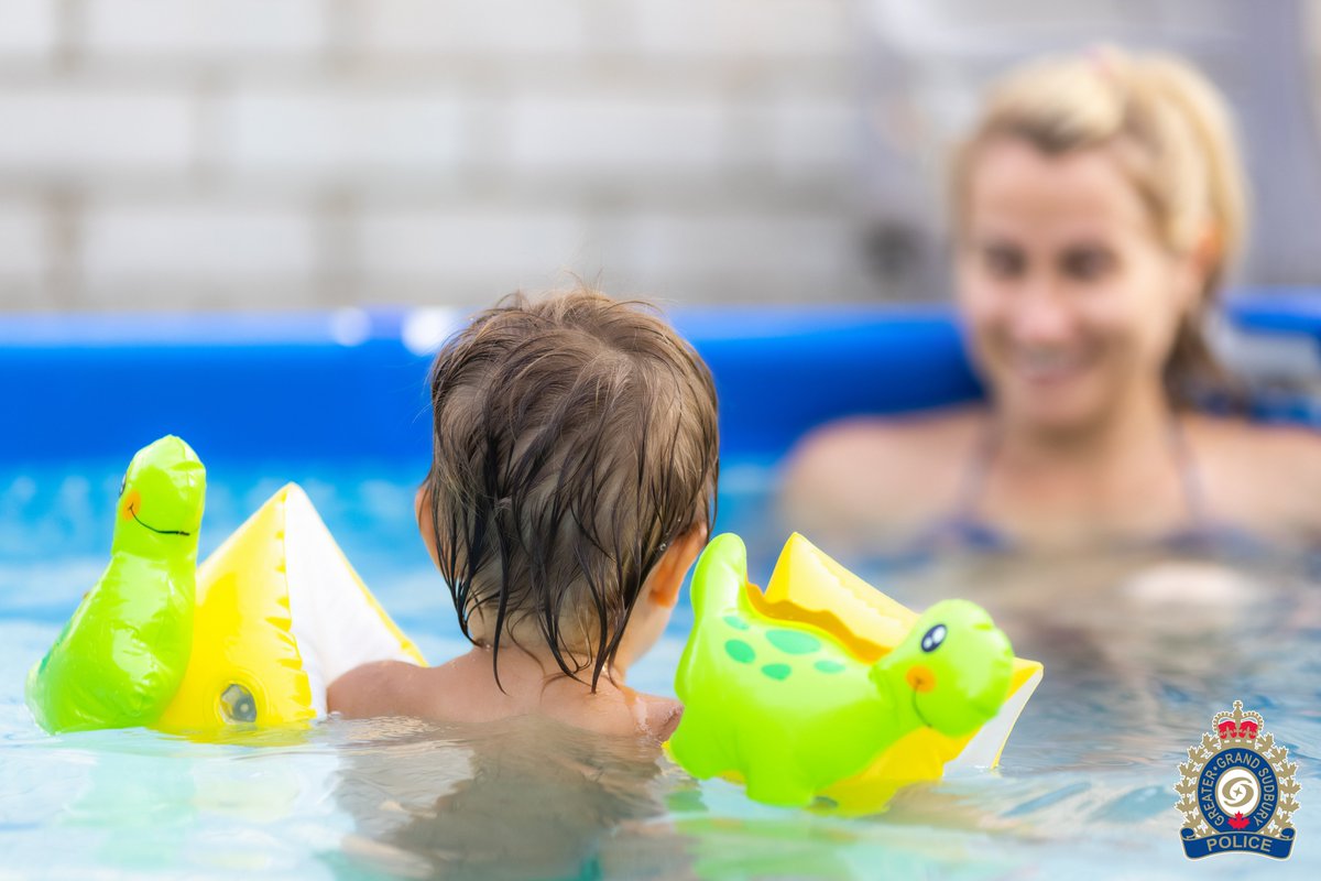 Backyard pools are the most common spot for drownings in kids under 5. Always assign an adult to supervise. Keep young children within arm’s reach. Use a latching gate and four-sided fence to block access. Empty or flip kiddie pools when not in use to prevent accidents. #NDPW2025