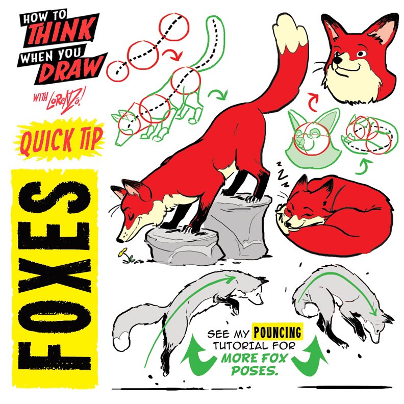 EtheringtonBros's tweet image. FOXES! To get the FREE monthly How to THINK When You draw digital MAGAZINE, (including NEW tutorials, a YEAR before they appear online) just send “Magazine, please!” to ThinkDraw@yahoo.com
#anime #manga #comicart #conceptart #gamedev #animationdev #illustration