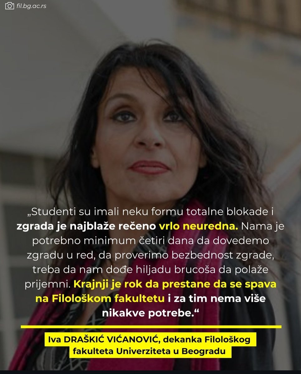 blokadafilfak's tweet image. Зграда је више средстава за чишћење, течних сапуна и тоалет папира видела у претходних осам месеци него за све ове године колико постоји.