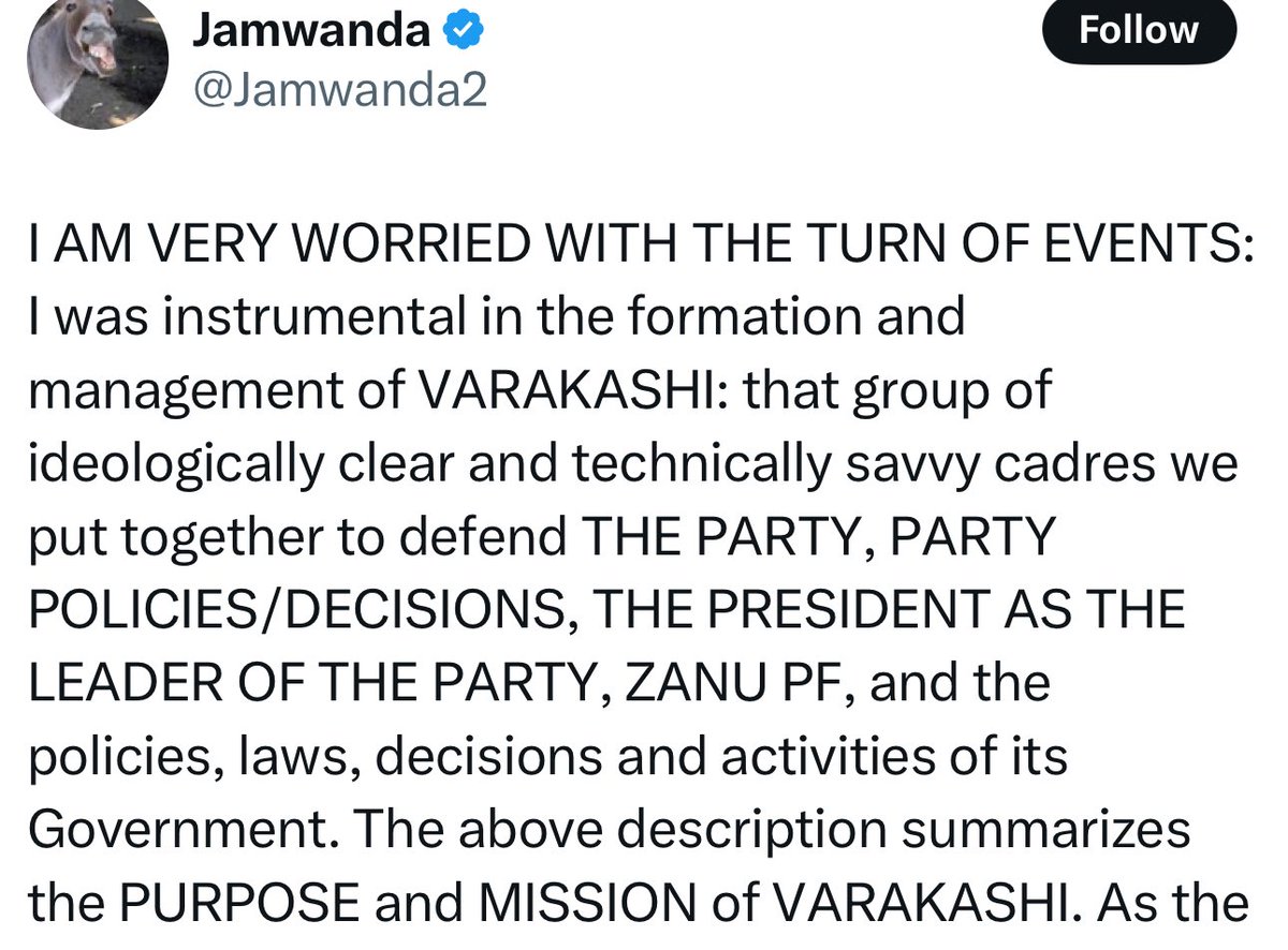 obeyshava1's tweet image. Summary in vernacular:
“Chikwambo chatakatsvaka chopedza mhuri. (Undofa esazidingela sodwa useqeda imuli)” Alternatively, iskwambo sethu siyapedza imhuli lomnyaka. ( Charamba, 2025).
