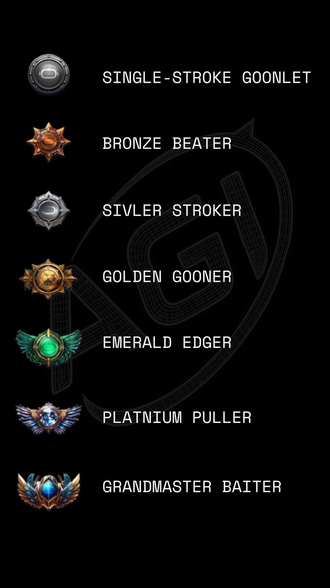 Welcome to the Monastery.

A decentralized order of disciplined degenerates, cultivating dopamine like monks train breath.

Powered by Artificial Gooning Intelligence, we goon not for climax but for clarity.

Climb the Ranks - from a Single-stroke Chump to Grandmaster Baiter.