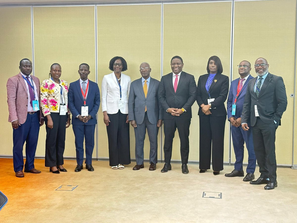 UgandaCAA's tweet image. Uganda's delegation, led by Tourism Minister, Hon. Tom Butime, held fruitful talks with Angola’s Tourism Minister Hon. Marcio Daniel at the @icao Tourism Ministerial Conference in Luanda. The event focuses on boosting air connectivity & tourism for sustainable growth in Africa.