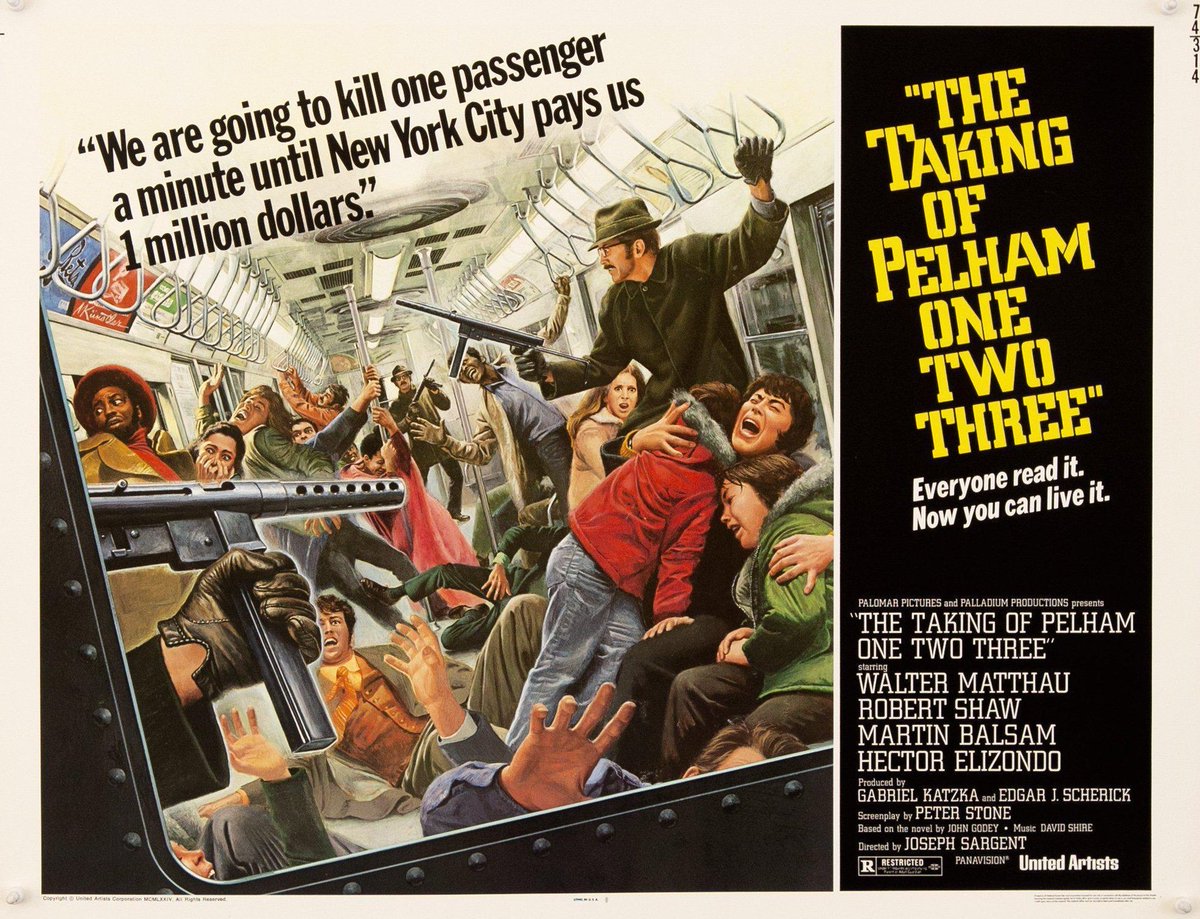 thepinksmoke's tweet image. "We just thought we were doing another caper movie."
Happy 100th Birthday to Giuseppe Sorgente, known as Joseph Sargent, the prolific journeyman whose 55-year career in film & television included directing the greatest heist thriller, and one of the best NYC movies, ever made.