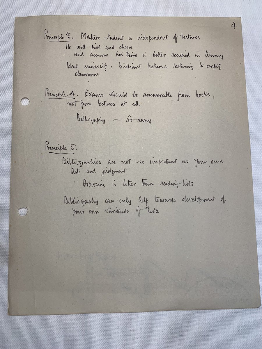 kieranjomeara's tweet image. Martin Wight’s 5 educational principles… 100% reading this verbatim to my classes this semester, just to see the look of horror on their faces after number 1… 😂