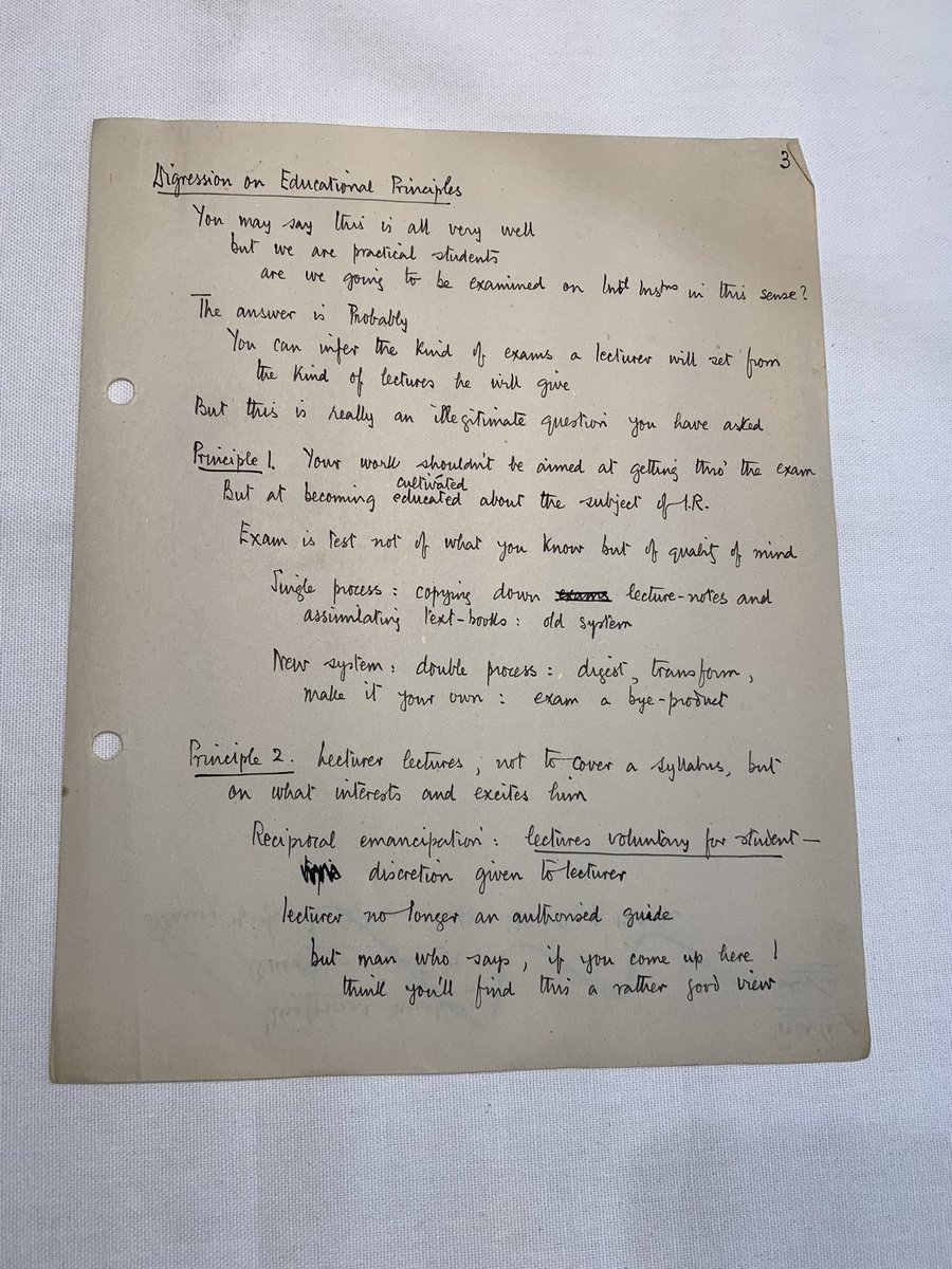 kieranjomeara's tweet image. Martin Wight’s 5 educational principles… 100% reading this verbatim to my classes this semester, just to see the look of horror on their faces after number 1… 😂