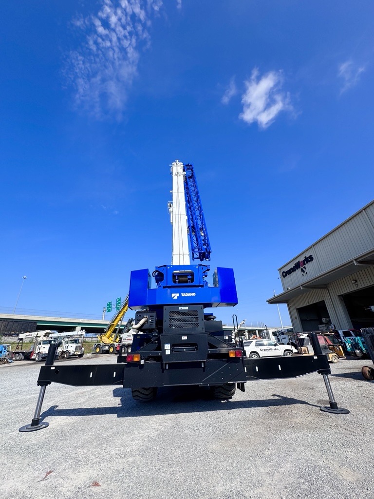 🚨NEW ARRIVAL🚨

Check out the new <a href="/TadanoGroup/">Tadano</a> 2025 GR-800XL-4💪🏗️
💥80-ton Rough Terrain Crane

Ready to roll and available for purchase today!✅

📞Call Jake Sanders, 205-614-2184, for a quote or for more information!

#CraneWorks #Tadano #GR800XL4 #RoughTerrainCrane