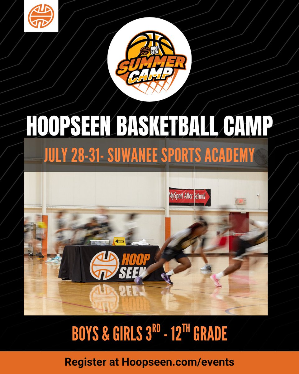 hoopseen's tweet image. LAST CALL 🚨
Our HoopSeen Basketball Camp is tipping off on Monday at @ssasports
Come Join us to end the Summer and improve your game. All Ages & Skill Levels are welcomed
hoopseen.com/georgia/events…