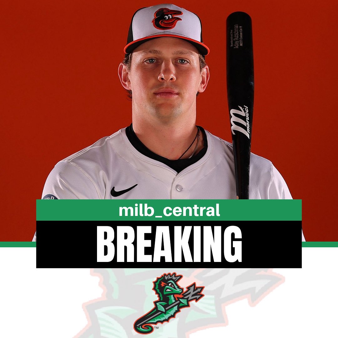 milb_central's tweet image. Adley Rutschman will be starting a rehab assignment today with the Norfolk Tides.
