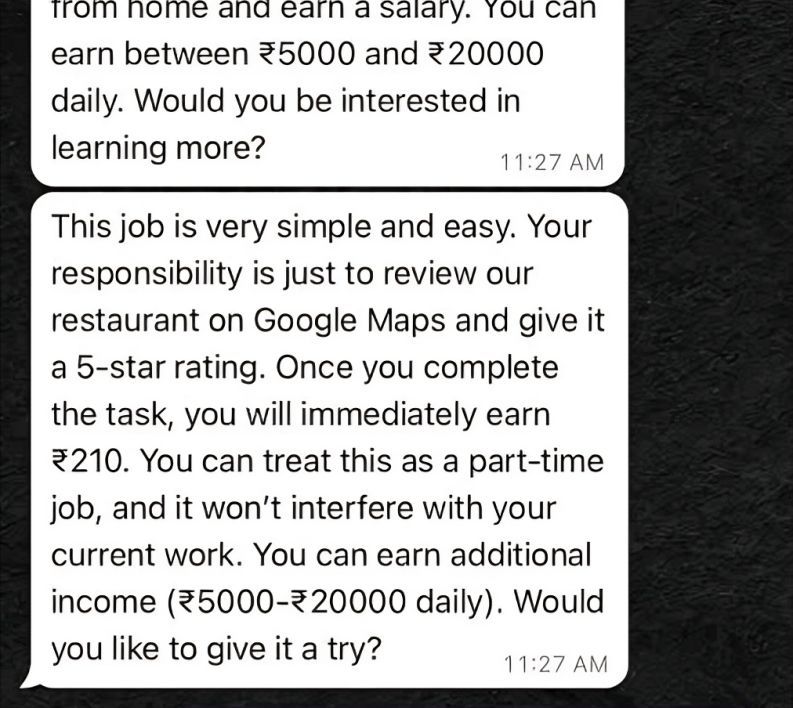 IndianTechGuide's tweet image. 🚨 This is one of the most popular WhatsApp scams in India. Be Aware!
