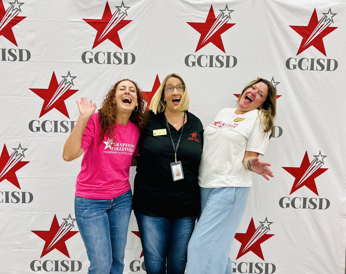 Leadership Day!! ♥️💫
So blessed to serve our leaders, staff &amp; families! #WeAreGCISD #WeLaughAlot
