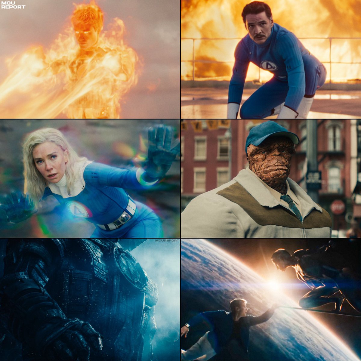 Itssan17's tweet image. It seems that we are finally getting a cbm that looks this visually appealing since the Batman. #FantasticFour