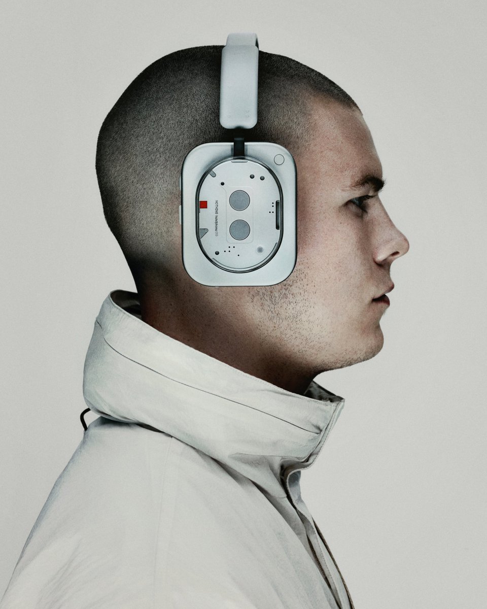 nothing's tweet photo. Headphone (1), brought to life by Jordan Hemingway in London.

Metamorphic. https://t.co/kAUYOZRwQ8