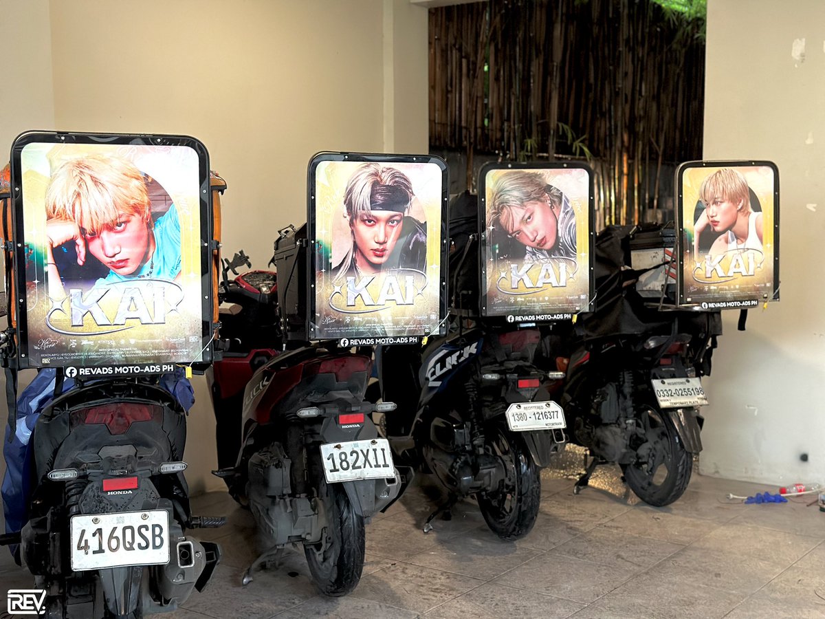 revadsmotoadsph's tweet image. 𝑲𝑨𝑰𝑶𝑵 𝒊𝒏 𝑴𝒂𝒏𝒊𝒍𝒂 

Rain or Shine 🌤️, we roll with KAI.💨
Motorcade on July 27 🛵
𝙀𝙓𝙊-𝙇𝙨🌼 see you at Araneta Coliseum!

#KAIONinManila #KAION #RevAdsPh #Motoads