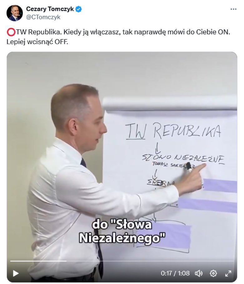 mblaszczak's tweet image. Pamiętacie jeszcze wiceministra Tomczyka, który w czasie kampanii prezydenckiej masowo nagrywał filmiki wspierające Rafała Trzaskowskiego lub atakujące Karola Nawrockiego w swoim gabinecie w budynku MON?
Gabinety ministrów i wiceministrów są strefami ochronnymi, w których…