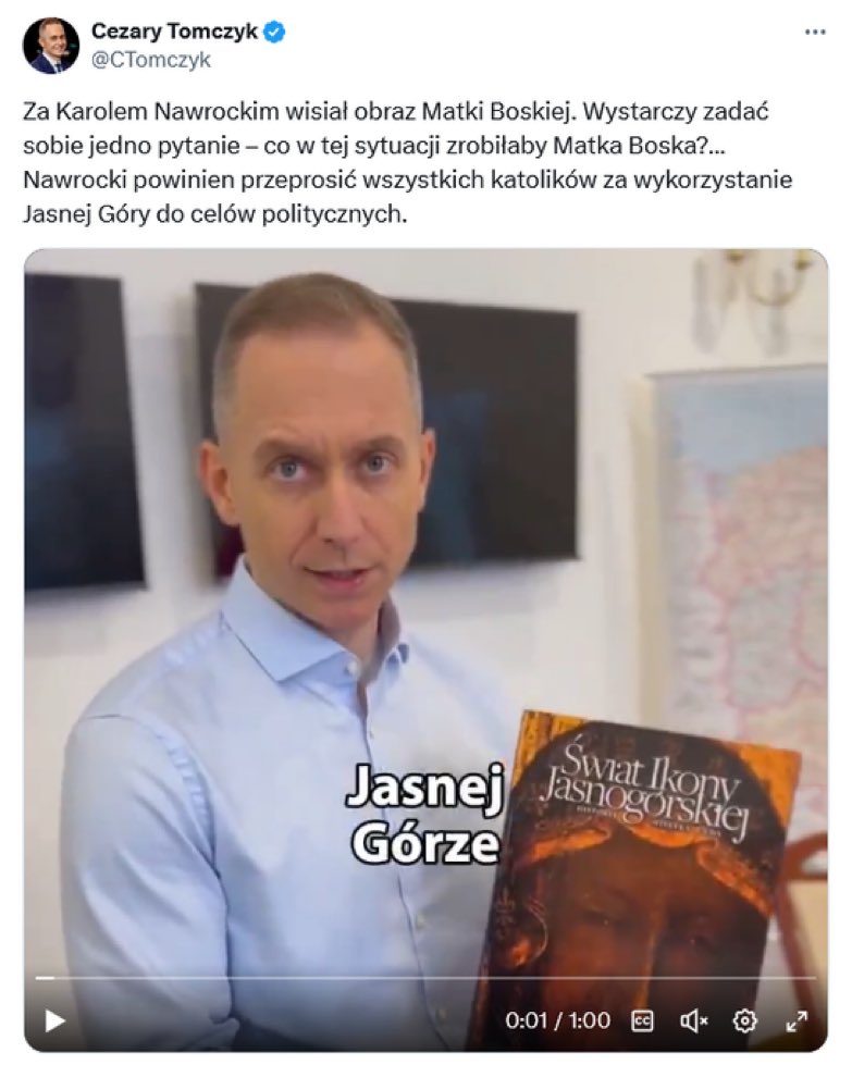 mblaszczak's tweet image. Pamiętacie jeszcze wiceministra Tomczyka, który w czasie kampanii prezydenckiej masowo nagrywał filmiki wspierające Rafała Trzaskowskiego lub atakujące Karola Nawrockiego w swoim gabinecie w budynku MON?
Gabinety ministrów i wiceministrów są strefami ochronnymi, w których…