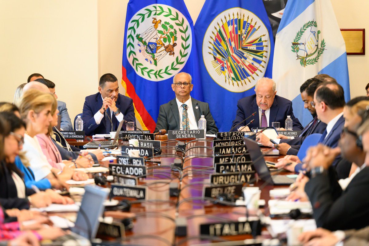 Albert R. Ramdin - OAS Secretary General tweet media