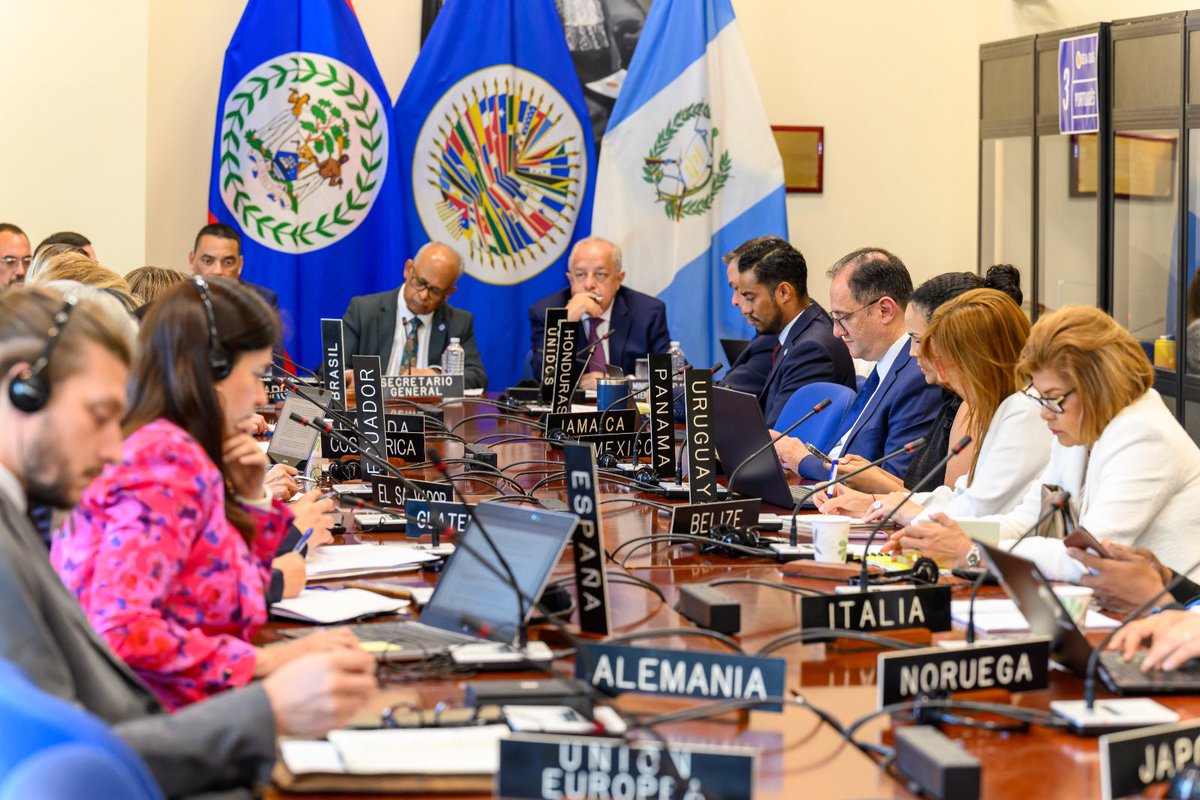 Albert R. Ramdin - OAS Secretary General tweet media