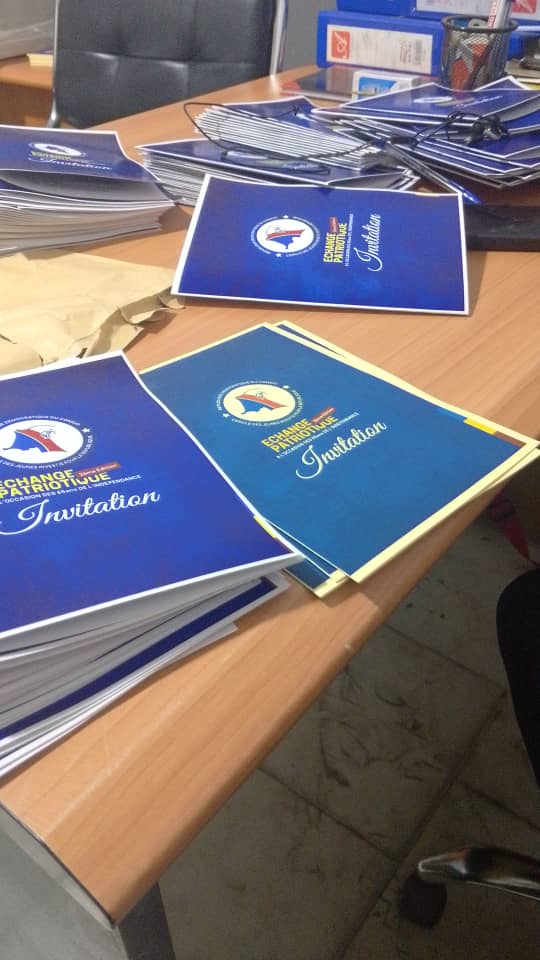 #RDC
Dans le cadre de l'#échange #Patriotique deuxième édition, nous aurons l'occasion de parler aux jeunes de leur responsabilité face aux enjeux actuels, ce 24 juillet au CHESD.
Merci aux organisateurs pour cette opportunité.
3K