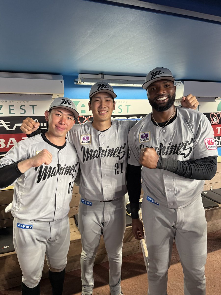 isikawaZZZ's tweet photo. 前半戦おわり！

後半戦、頑張ります！！

#千葉ロッテマリーンズ https://t.co/NDDKkyrXES