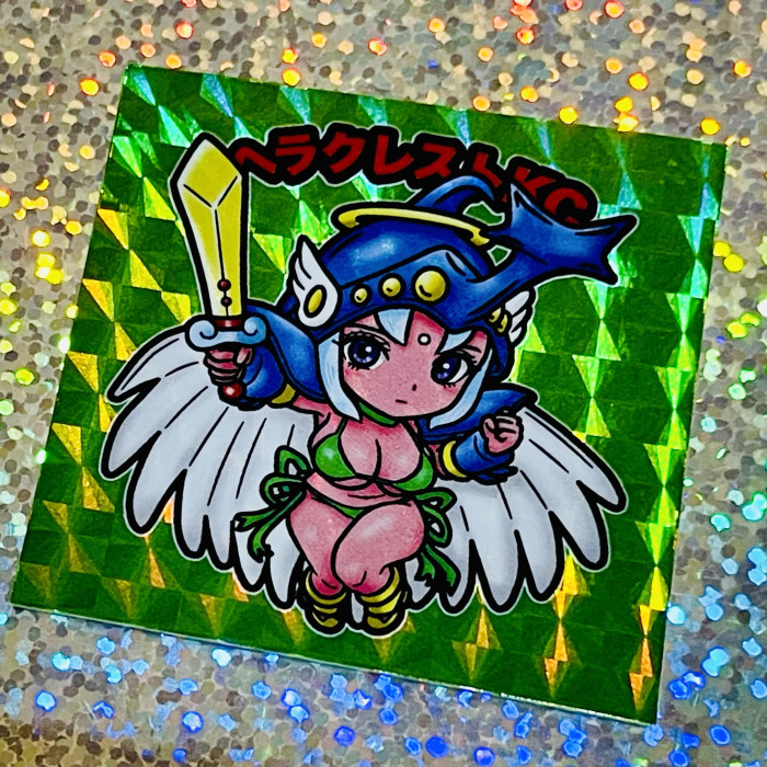 PGOハウス おみくじ陰陽師 天照らす龍王 ホロ さん家祭り シール PGOハウス おみくじ陰陽師 天照らす龍王 ホロ さん家祭り シール