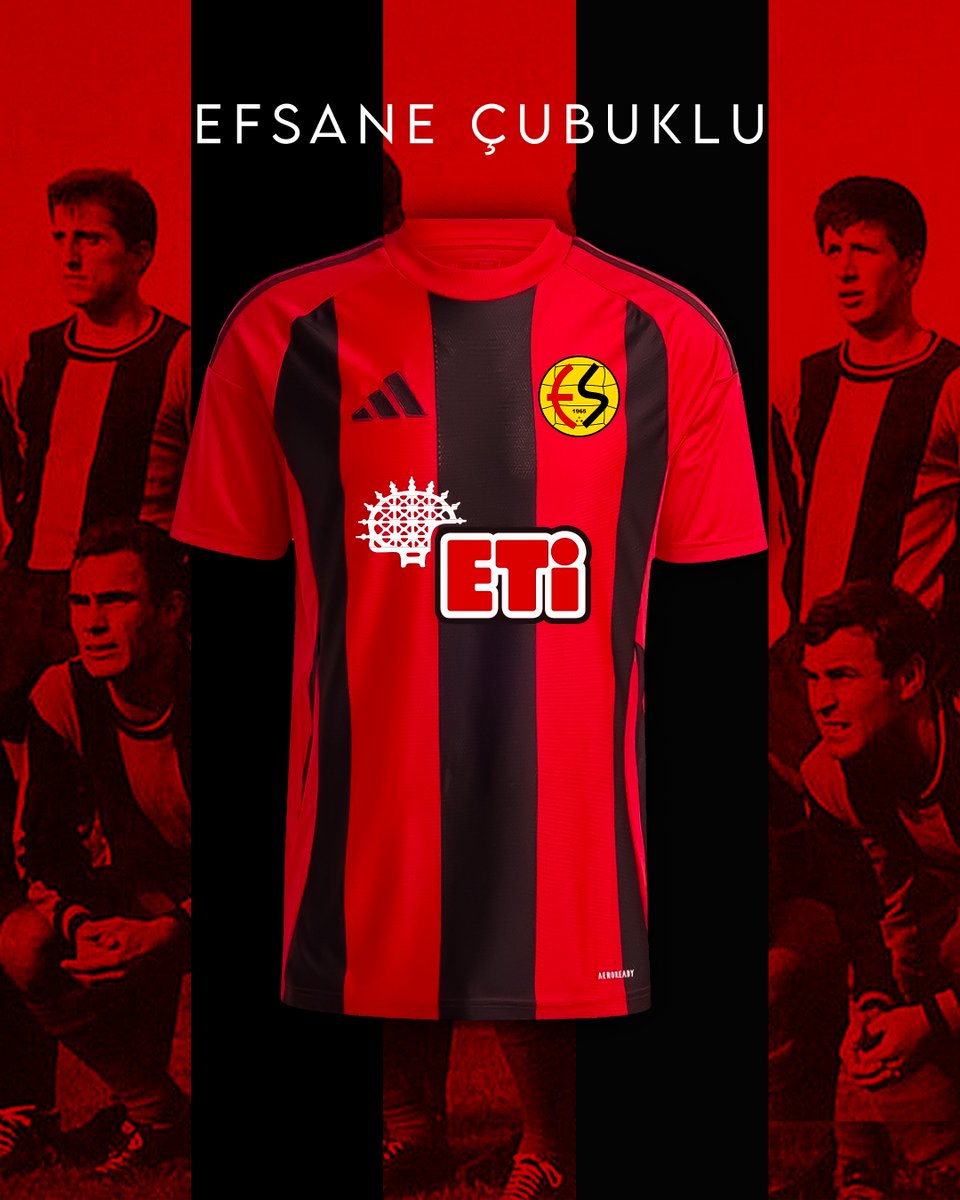 Efsane Çubuklu. ⚫🔴 

adidas X Eskişehirspor