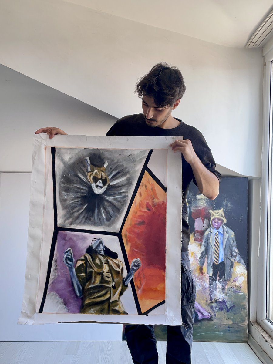 37 paintings shipped so far this year.
No shortcuts, no magic. Just showing up, again and again