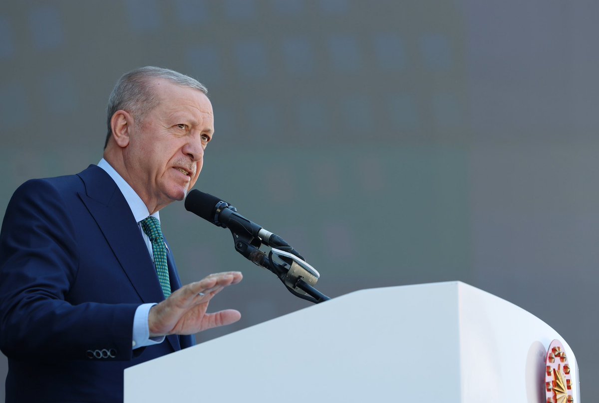 trpresidency's tweet image. “Whoever remains silent in the face of the genocide in Gaza is complicit in the crimes against humanity committed by Israel” tccb.gov.tr/en/news/542/16…