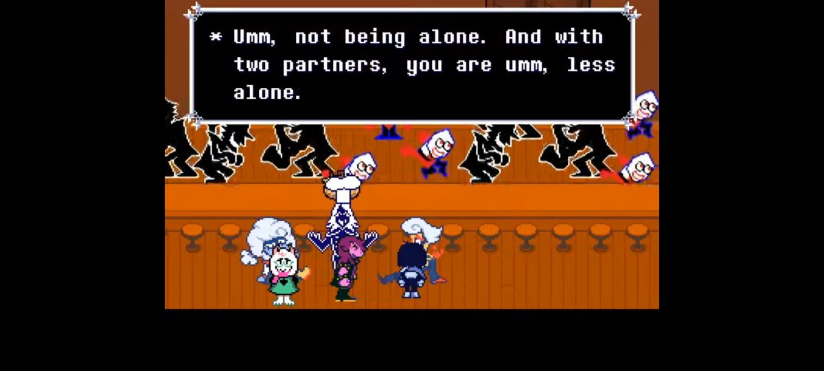 Randomly_Where's tweet image. Another thing I noticed about the weather duo is that during one of the throuple segment, Lanino seems very nervous and uses filler words a lot , like he's unsure what to say or do. Very timid compared to the charming weatherman we see in our first encounter.