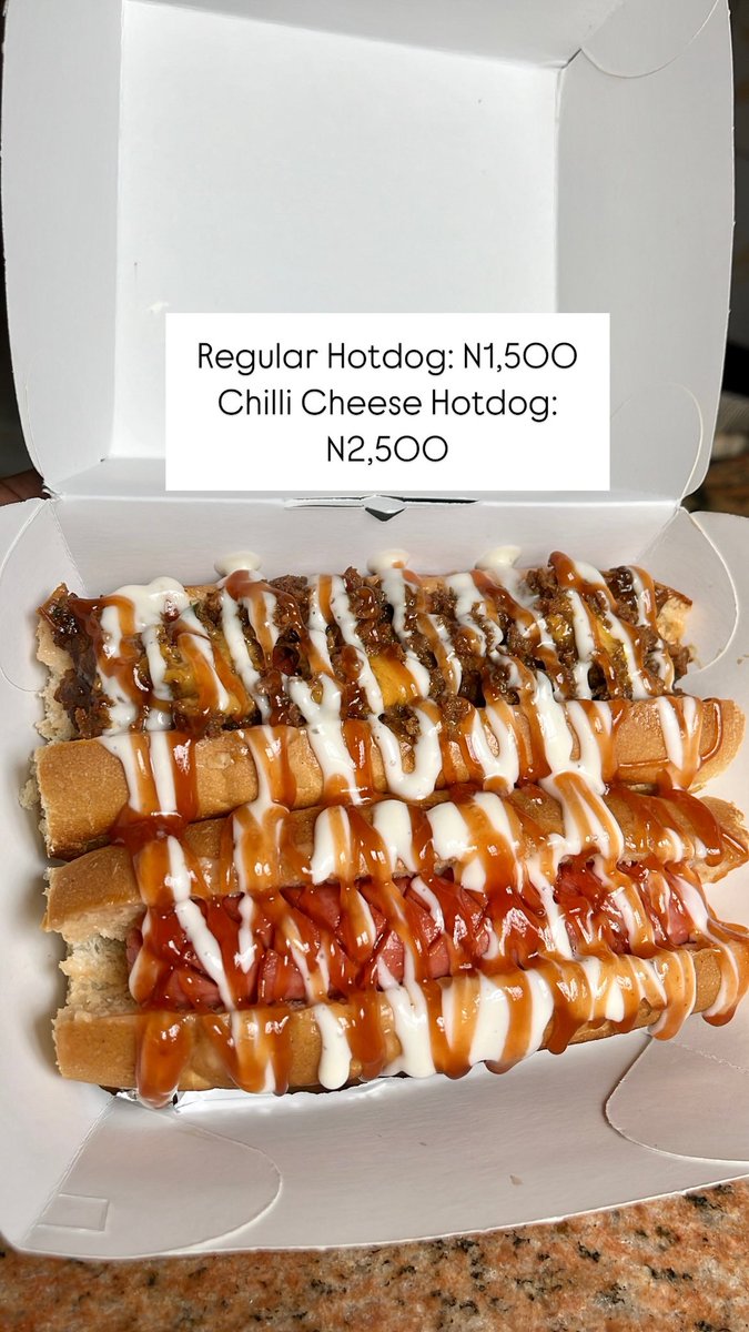 yum_chops's tweet photo. AVAILABLE TODAY 

Wings (8) : N3500
Regular burger: N2500
Large burger: N3000
Regular hotdog: N1500
Chili cheese hotdog: N2500
Combo pack: N6400

📍KADUNA https://t.co/GUn7Li4frQ