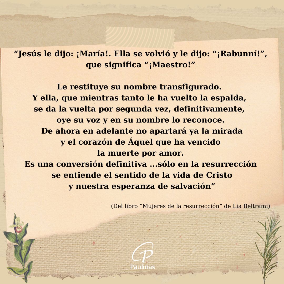 En los Evangelios, casi todos los encuentros con Cristo cambian la vida y modifican su trayectoria.

El de #MariaMagdalena  que hoy celebramos, es quizá el más significativo ya que, por su profunda intimidad y amor por Jesús, recibió el premio mayor: : escuchar el primer anuncio.