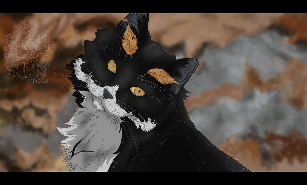 "Don't look! Is it... two eyes or four?" 
Attack on <a href="/ColozavM/">✶13 ///moved; find me anywhere but here.</a>
#digitalart #cat #fanart #originalcharacter #procreate #digitalpainting #forest #artfight #digital #digital_art #art_fight #art #procreate_art #artfight2025