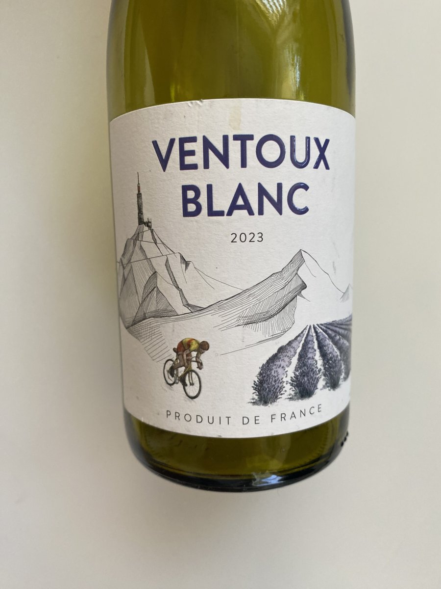 CrossEyedPiano's tweet image. Tour de France fans can enjoy a glass or two of @LidlGB's Ventoux Blanc wine while watching today's stage which ends on Mt Ventoux.
Vive le Tour! Allez allez allez!!
Et Salut!