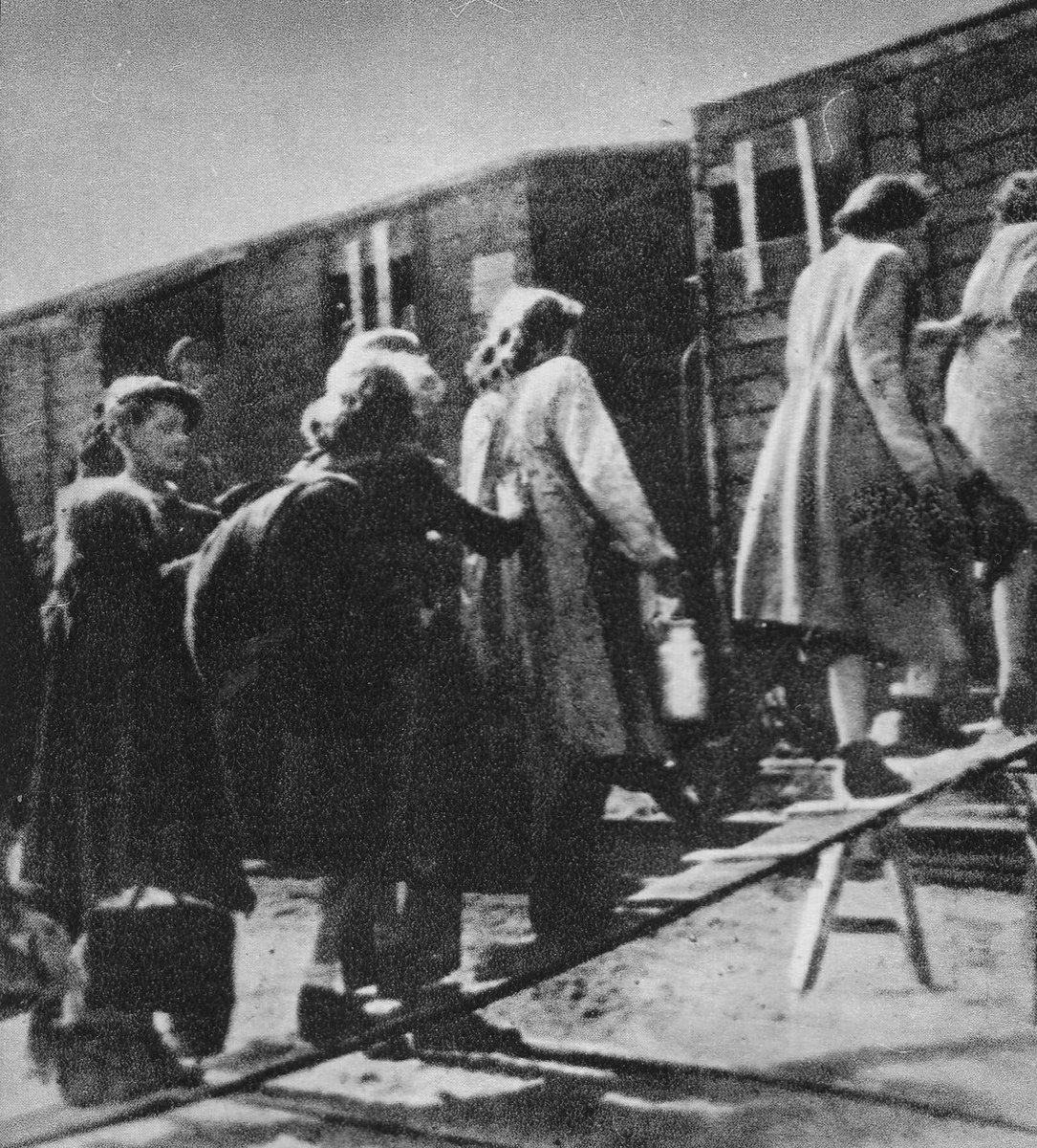WBH_2016's tweet image. 22 lipca 1942 r. w ramach operacji "Reinhardt" Niemcy rozpoczęli w getcie warszawskim „wielką akcję". Pod pretekstem „wysiedlenia na wschód”, do obozu zagłady w Treblince wywieziono blisko 300 tysięcy polskich obywateli pochodzenia żydowskiego.