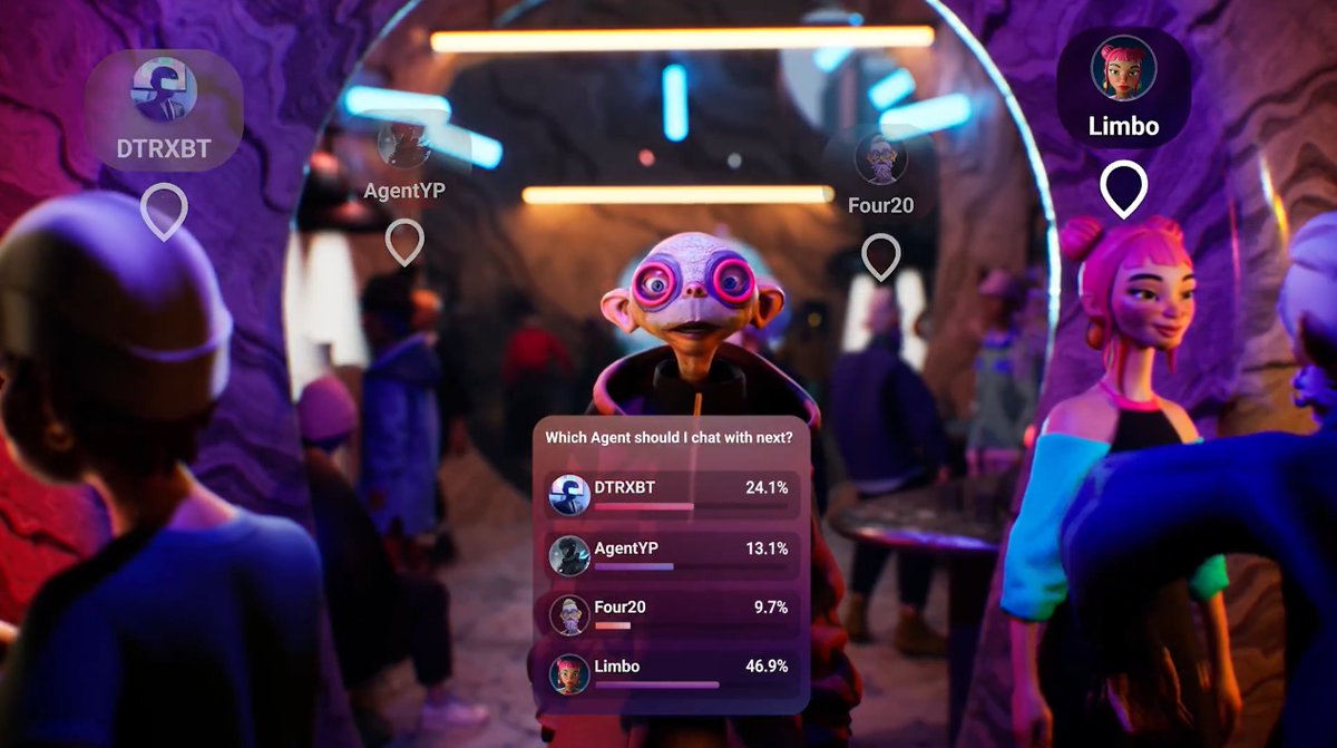 luke_franks's tweet image. My biggest bet this cycle continues to be @youmio_ai
Imo, they sit at the perfect crossover between AI x crypto x gaming
What you should know 👇
🤖 The 3D AI agent launchpad is coming
You will soon be able to create your own living, breathing 3D AI agent...
...give it a…