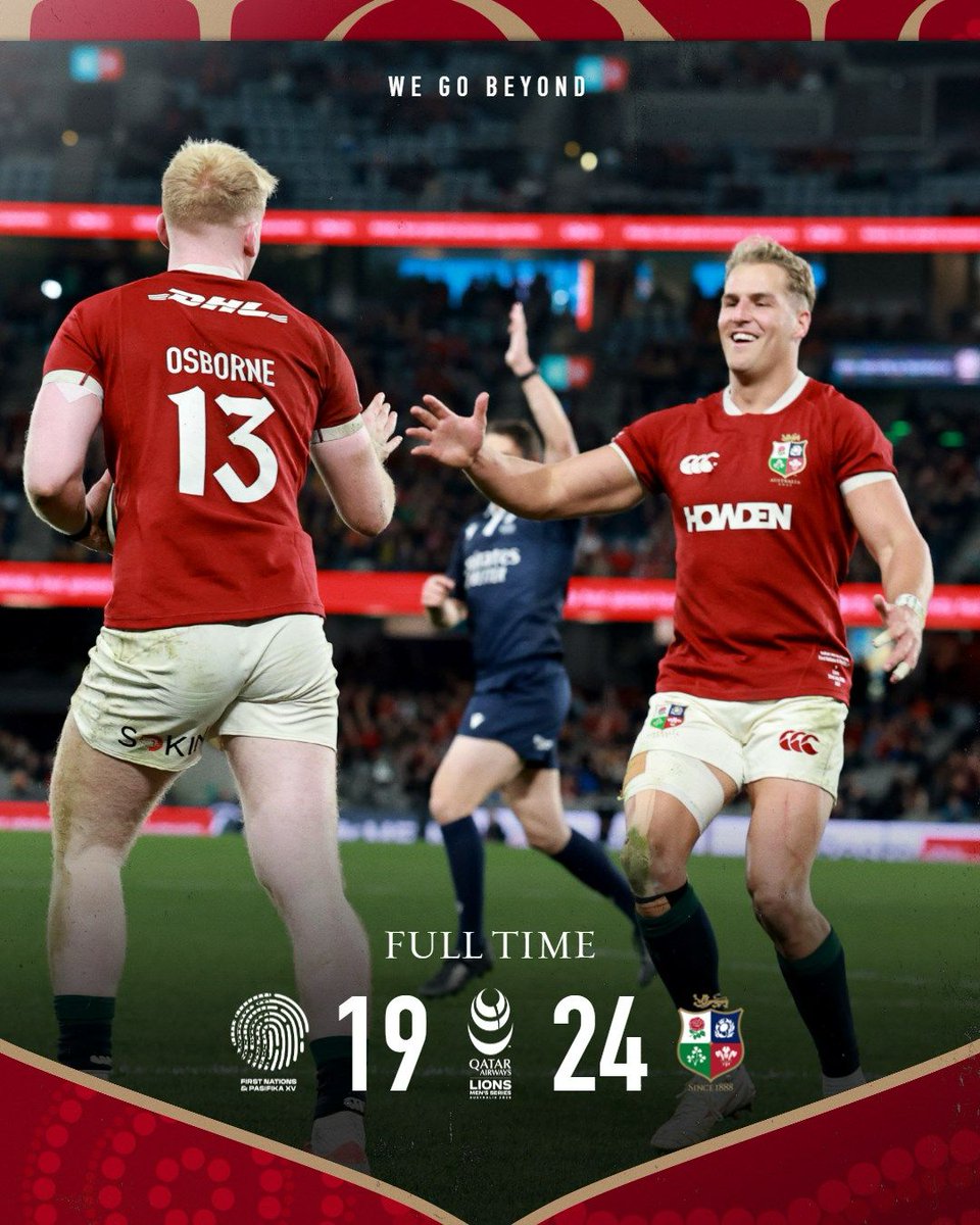 ...and breathe 😮‍💨

#Lions2025