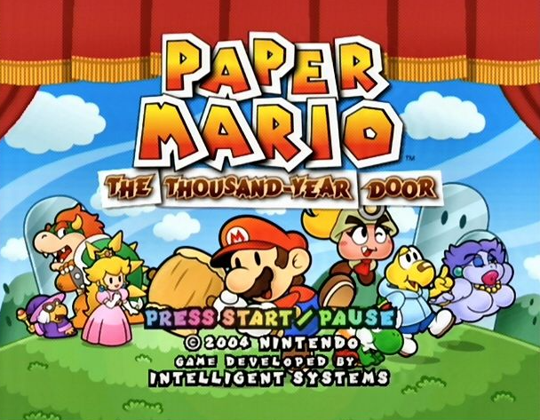 VideoGameHstry's tweet image. Paper Mario: The Thousand-Year Door was released 21 years ago today